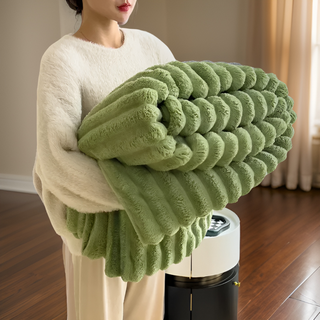 Cozy Soft Fleece Throw Blanket