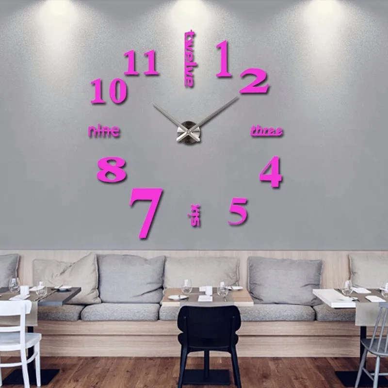 Modern Quartz Silent Clock