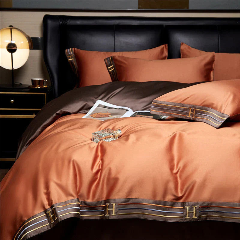 Soft Silk Bedding 4 Piece Set