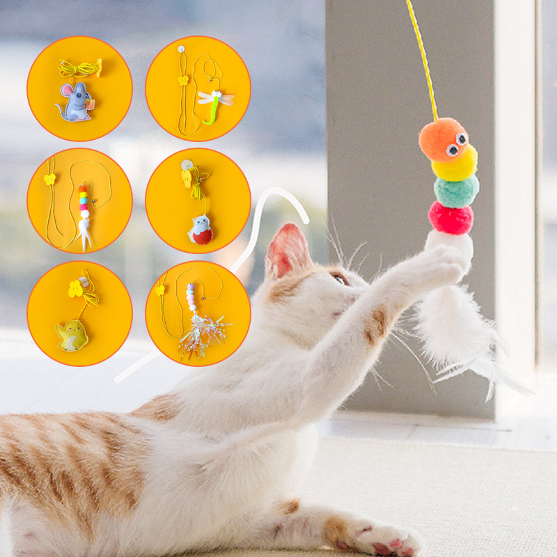 Fun Interactive Cat Teaser Toy