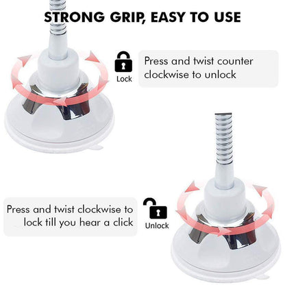 Compact 10x Magnifying LED Beauty Mirror