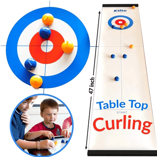 Fun Indoor Curling Board Game - Marketvora