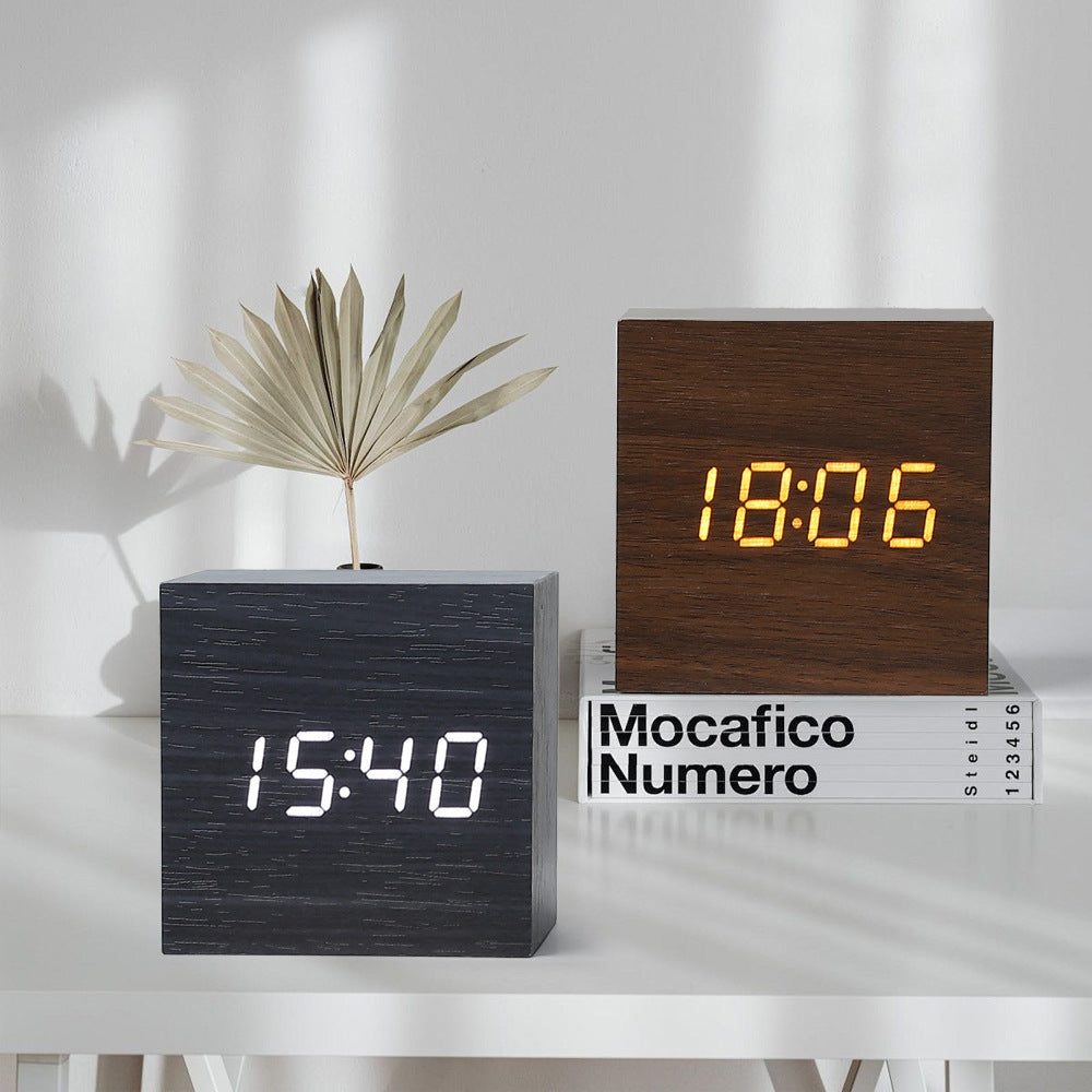 Compact Digital Alarm Clock Thermometer - Marketvora
