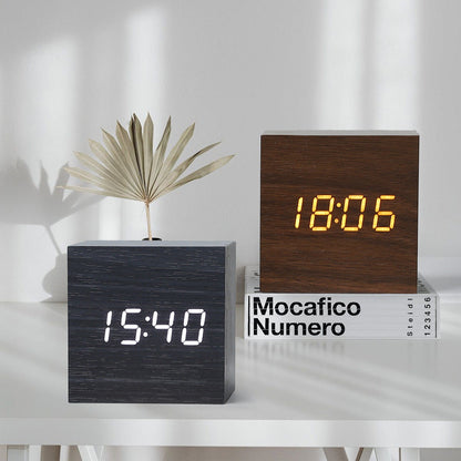 Compact Digital Alarm Clock Thermometer - Marketvora