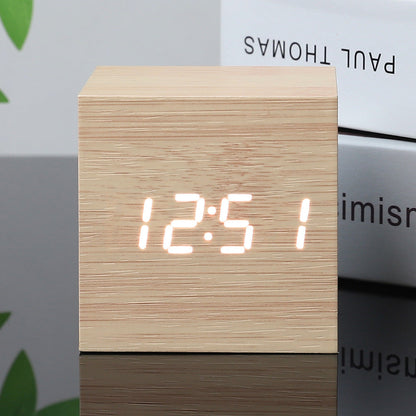 Compact Digital Alarm Clock Thermometer