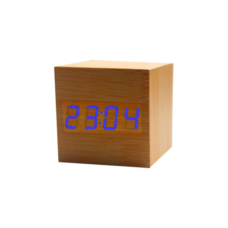 Compact Digital Alarm Clock Thermometer