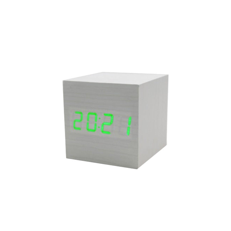 Compact Digital Alarm Clock Thermometer