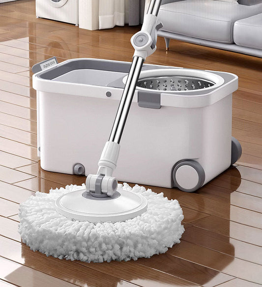 Easy Clean 360 Spin Mop and Bucket Set - Marketvora
