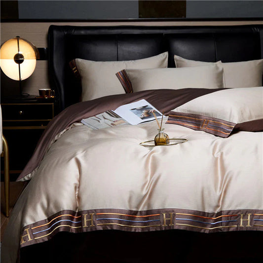 Soft Silk Bedding 4 Piece Set - Marketvora