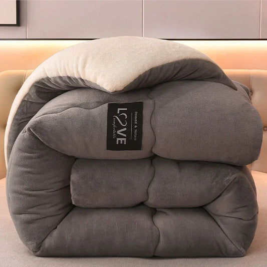 Premium Soft Winter Duvet with Double Fleece Lining - Marketvora
