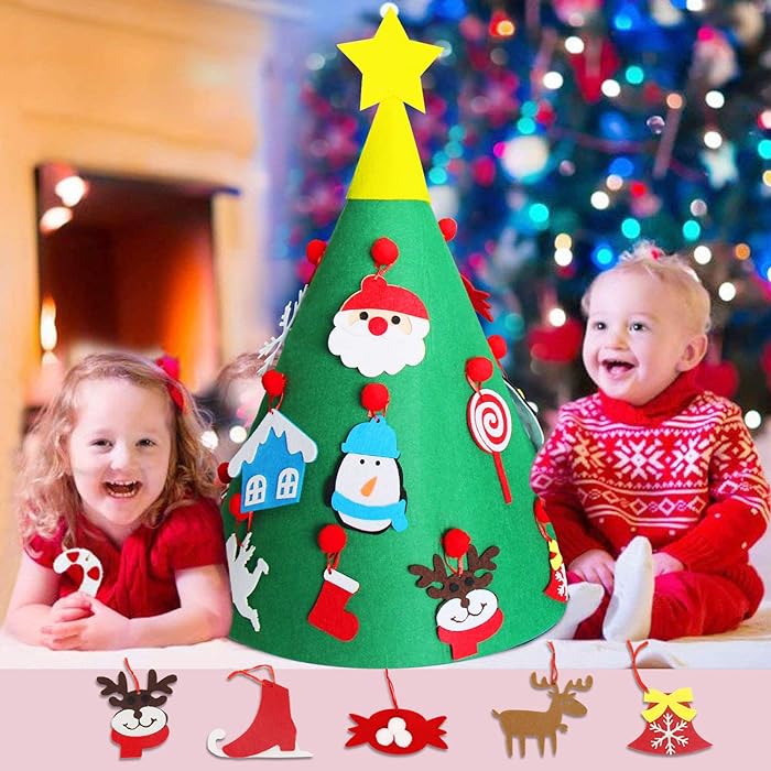 Fun Interactive 3D Christmas Tree Toy