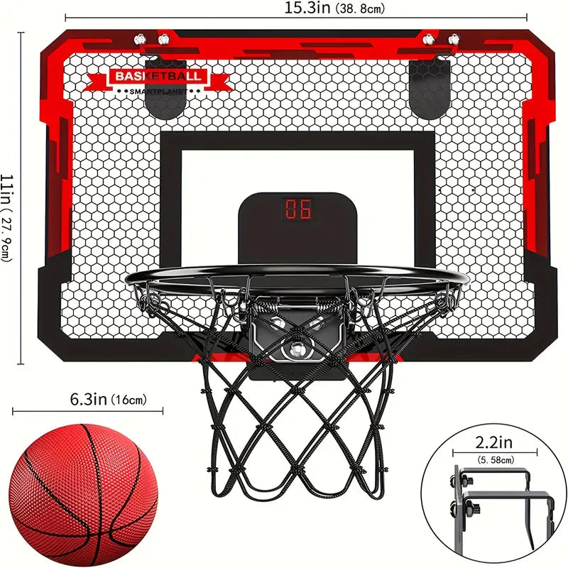 Fun Indoor Basketball Hoop Door