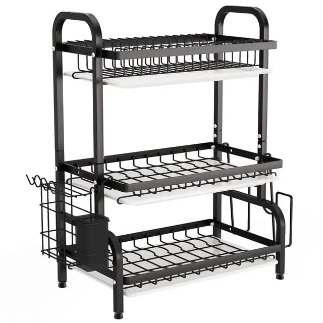 Organized Kitchen Storage Rack