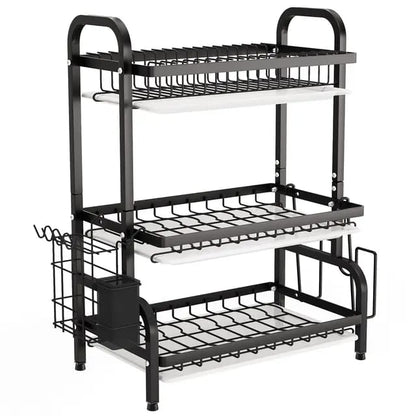 Organized Kitchen Storage Rack