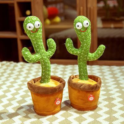 Fun Interactive Dancing Cactus Toy