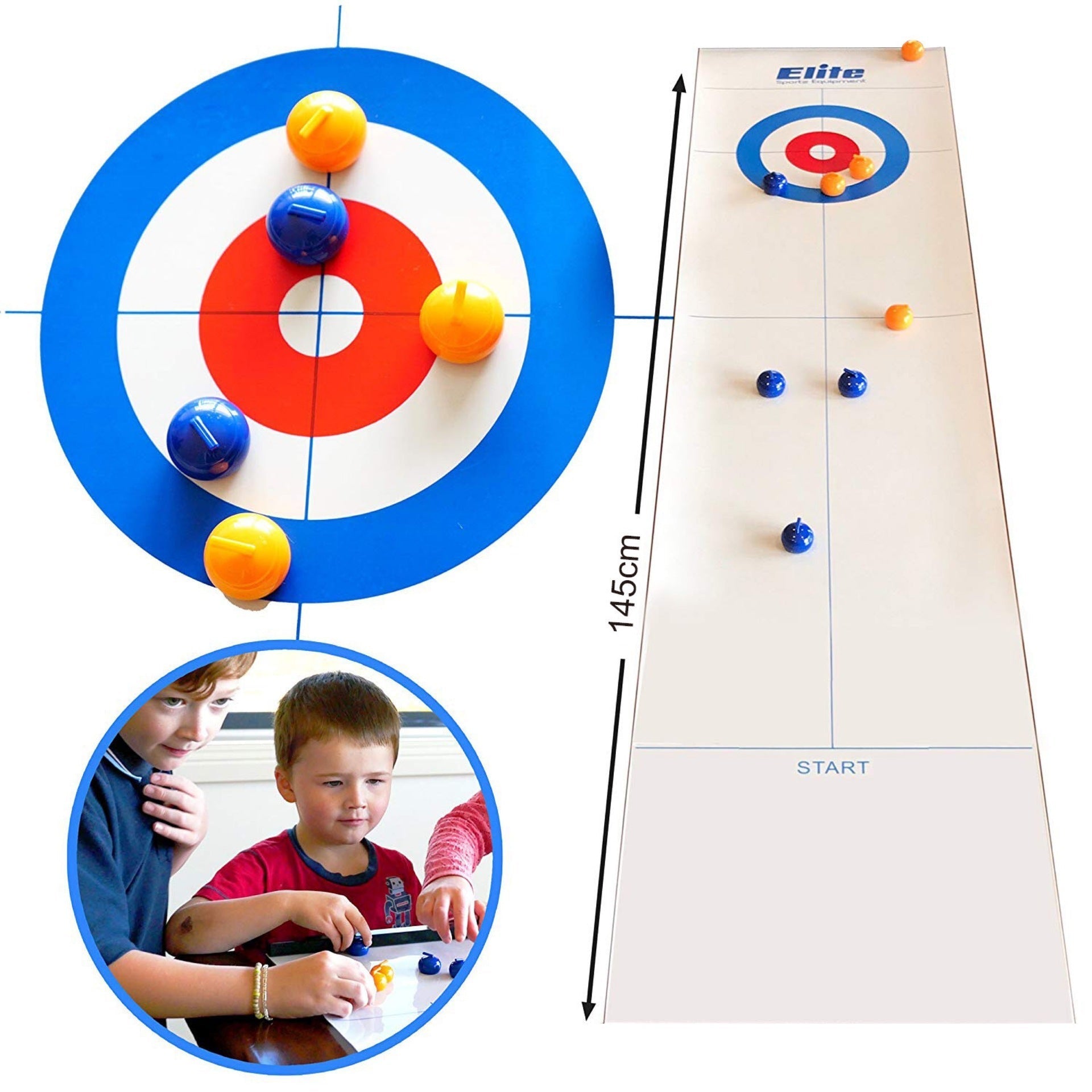 Fun Indoor Curling Game Set - Marketvora