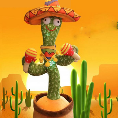 Fun Interactive Dancing Cactus Toy