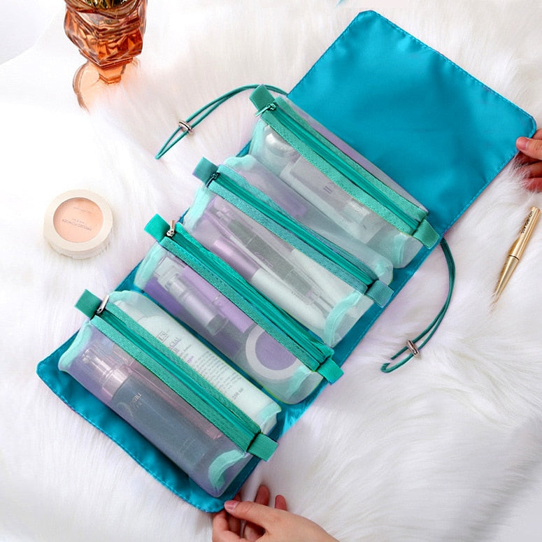 Portable Collapsible Makeup Travel Storage Bag