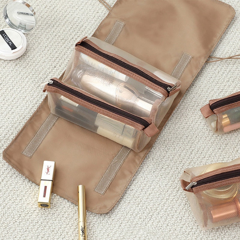 Portable Collapsible Makeup Travel Storage Bag