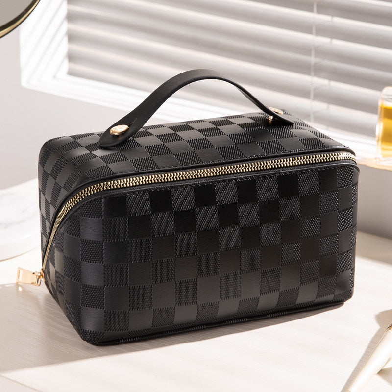 Premium Travel Makeup Bag with Compartments
