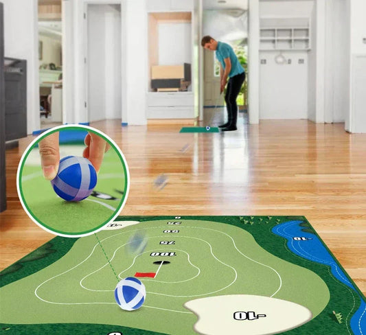 Fun Indoor Golf Putting Mat for Home Practice - Marketvora