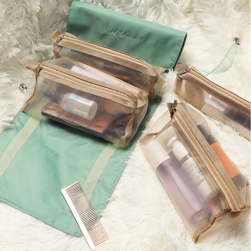 Portable Collapsible Makeup Travel Storage Bag