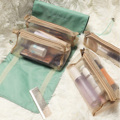 Portable Collapsible Makeup Travel Storage Bag