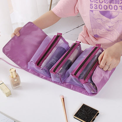 Portable Collapsible Makeup Travel Storage Bag
