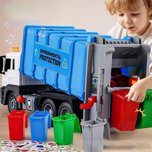 Fun Interactive City Dump Truck Toy with Lights - Marketvora