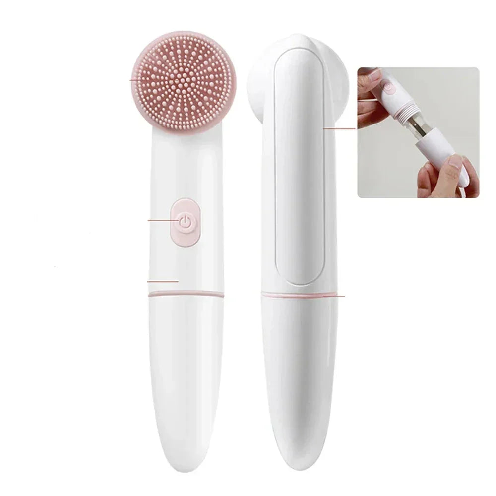 Portable Facial Cleanser and Massager Silicone Tool