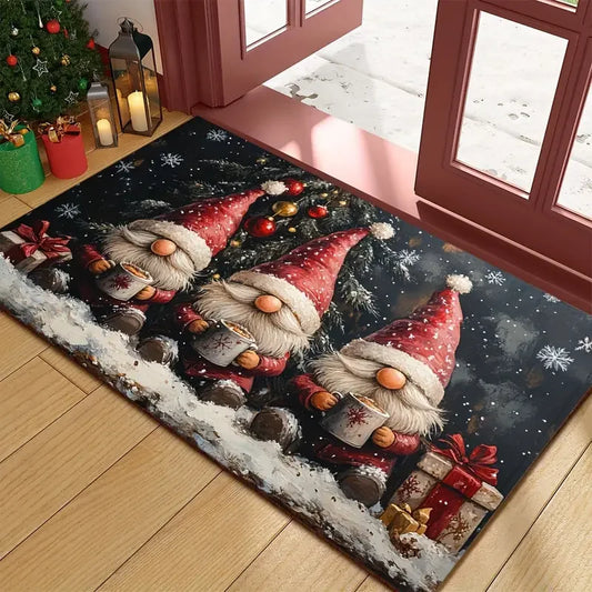 Fun Holiday Welcome Mat Indoor Outdoor Door Mat - Marketvora