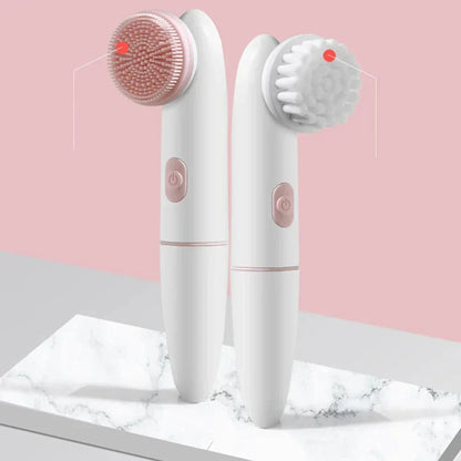 Portable Facial Cleanser and Massager Silicone Tool