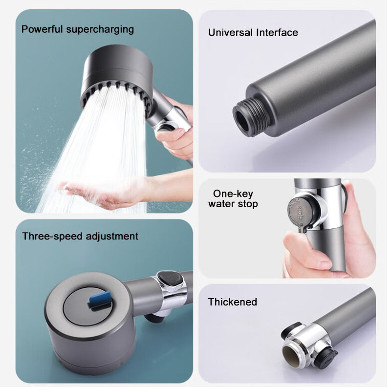 Ultra High Pressure Shower Head for Strong Water Flow