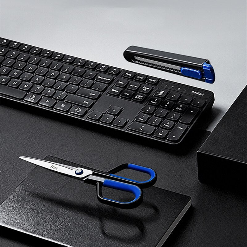 2 in 1 Premium Safe Cutting Scissors Knife