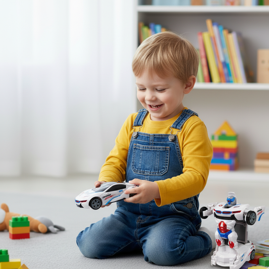 Action Police Car Toy Model - Marketvora