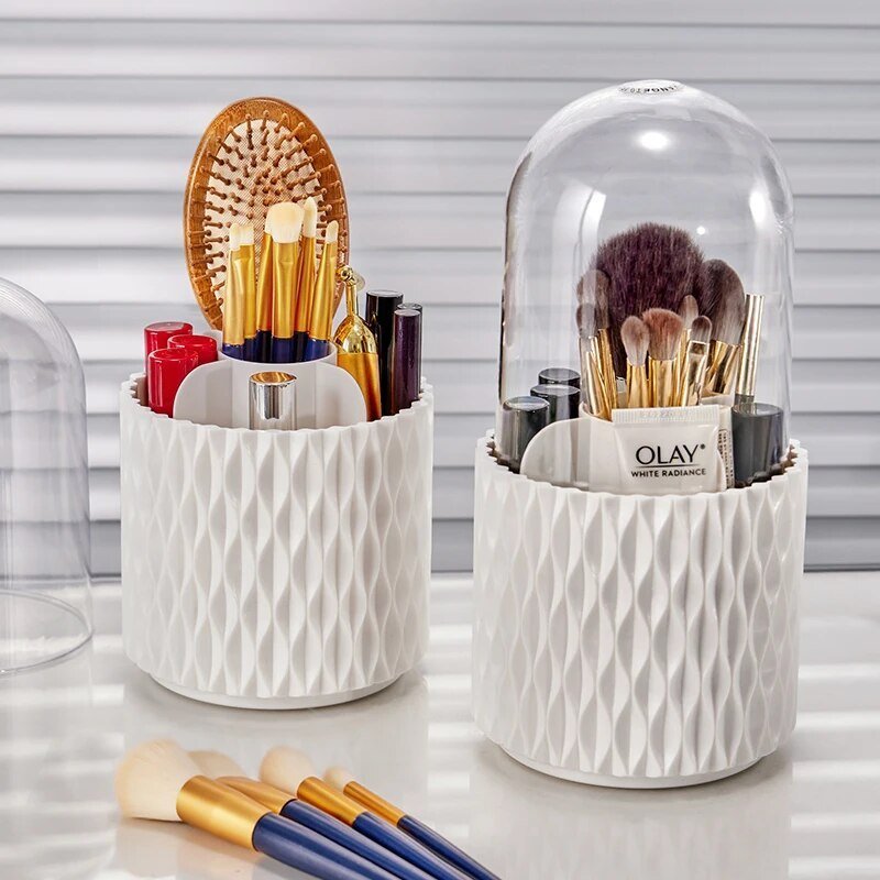 Compact Brush Holder Organizer Case