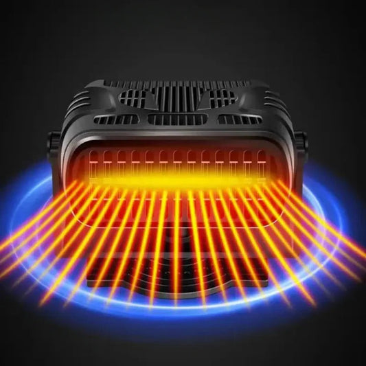 Compact 12V Car Air Heater and Fan - Marketvora