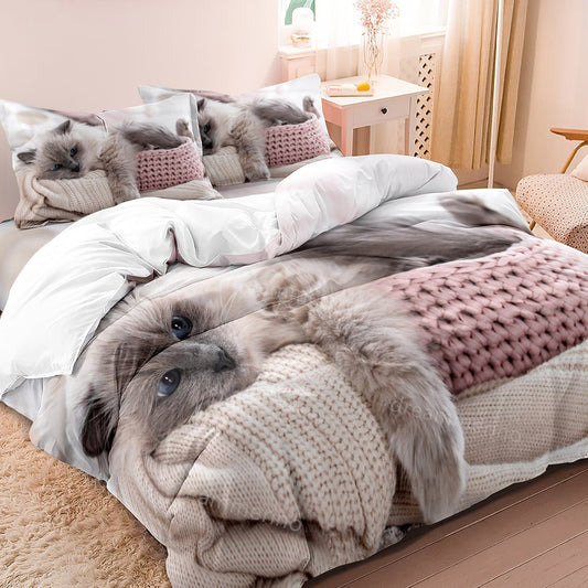 Soft Classic Bedding Duvet Cover Set - Marketvora