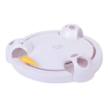Fun Interactive Cat Toy with Rotating Laser Mouse - Marketvora