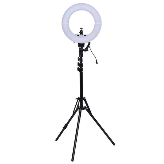 12 Pro LED Ring Light with Interchangeable Filters - Marketvora