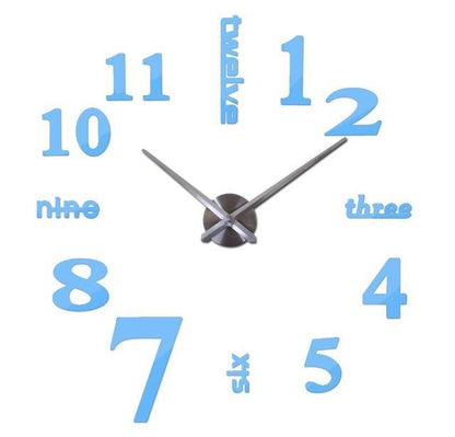 Modern Quartz Silent Clock